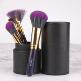 Pinceaux de Maquillage avec Boite de Rangement