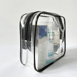 Neceser transparente para hombre