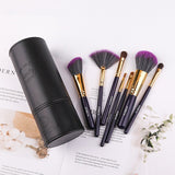 Pinceaux de Maquillage avec Boite de Rangement