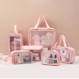 Trousse de Toilette Plastique Rose