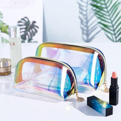 Kit transparente multicolorido