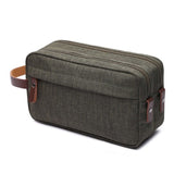 Trousse de Toilette Double Compartiment Vert