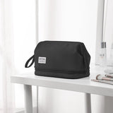 Trousse de Maquillage avec Grande Ouverture et Double Compartiment