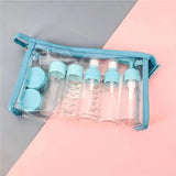 Trousse de Toilette Transparente pour Avion