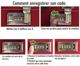 Rigid Vanity Case with Code