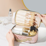 Bolsa de higiene pessoal acolchoada