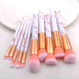 Marble Color Makeup Brushes