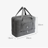 Double Compartment Waterproof Travel Bag