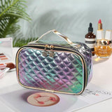 Bolsa de higiene pessoal acolchoada