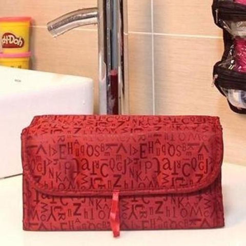 Trousse de Toilette de Voyage pour Femme à Suspendre