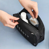 Kit de beleza transparente