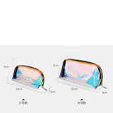Kit transparente multicolorido