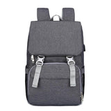 Sac à Langer Compartiment Gris