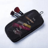 Kit de beleza transparente