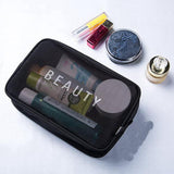 Kit de beleza transparente