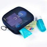 Kit de beleza transparente