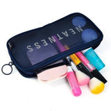 Kit de beleza transparente