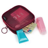 Kit de beleza transparente