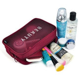 Kit de beleza transparente