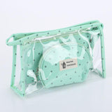 Conjunto de bolsa de maquillaje