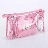 Conjunto de bolsa de maquillaje