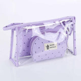 Conjunto de bolsa de maquillaje