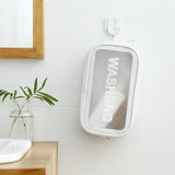Transparente Manntasche