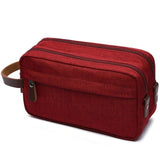 Men's Double Zip Toiletry Bag