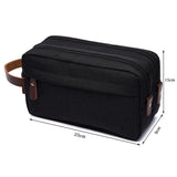 Men's Double Zip Toiletry Bag