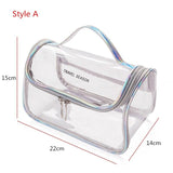 Trousse de Toilette Transparente Avion