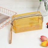 Estuche transparente de colores
