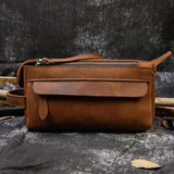 Trousse de Toilette Cuir Vintage Vintime™