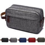 Men's Double Zip Toiletry Bag