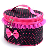Vanity Case Rose et Noir