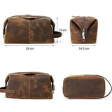 Sogaïa™ Customisable Leather Toiletry Bag