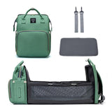 Sac à Dos à Langer Lit Vert