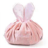 Trousse de Maquillage Ronde Rose