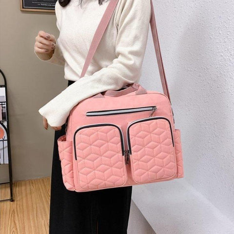 Sac à Langer Grande Capacité Rose
