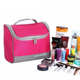 Trousse de Toilette Grande Ouverture avec Crochet Rose