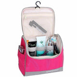 Trousse de Toilette Grande Ouverture avec Crochet Rose