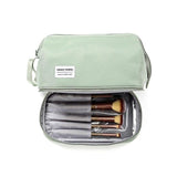Trousse de Maquillage avec Grande Ouverture et Double Compartiment