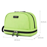 Tuowang™ 2 Compartment Toiletry Bag