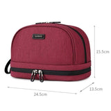 Tuowang™ 2 Compartment Toiletry Bag