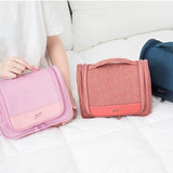 Wide Mouth Hanging Toiletry Bag