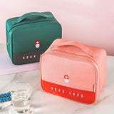 Trousse de Secours Vide Rose et Verte