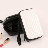 Pochette Rigide Maquillage Blanc
