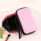 Pochette Rigide Maquillage Rose