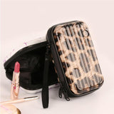 Pochette Rigide Maquillage Leopard