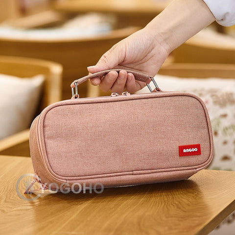 Trousse de Maquillage Compartiment Rose