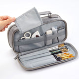Trousse de Maquillage Compartiment Gris